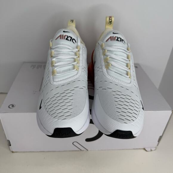 Nike Air Max 270 White/Pale Ivory Muslin Size 6 Women - Picture 5 of 8